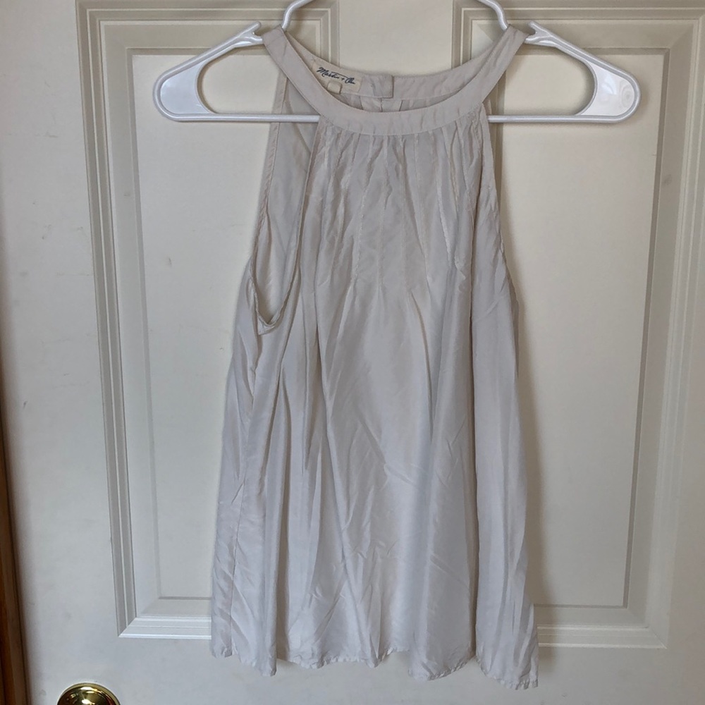 High neck Anthropologie top